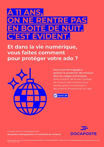 Affiche On ne rentre pas en boîte de nuit